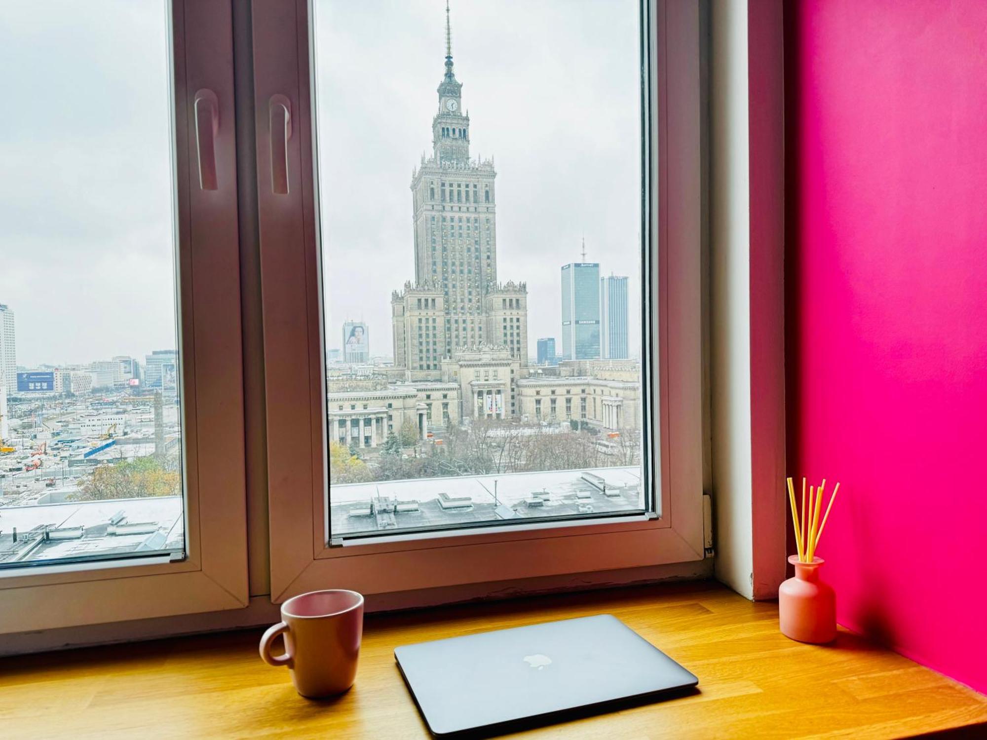 -- View City Center Pink -- Apartment Warsaw Exterior photo